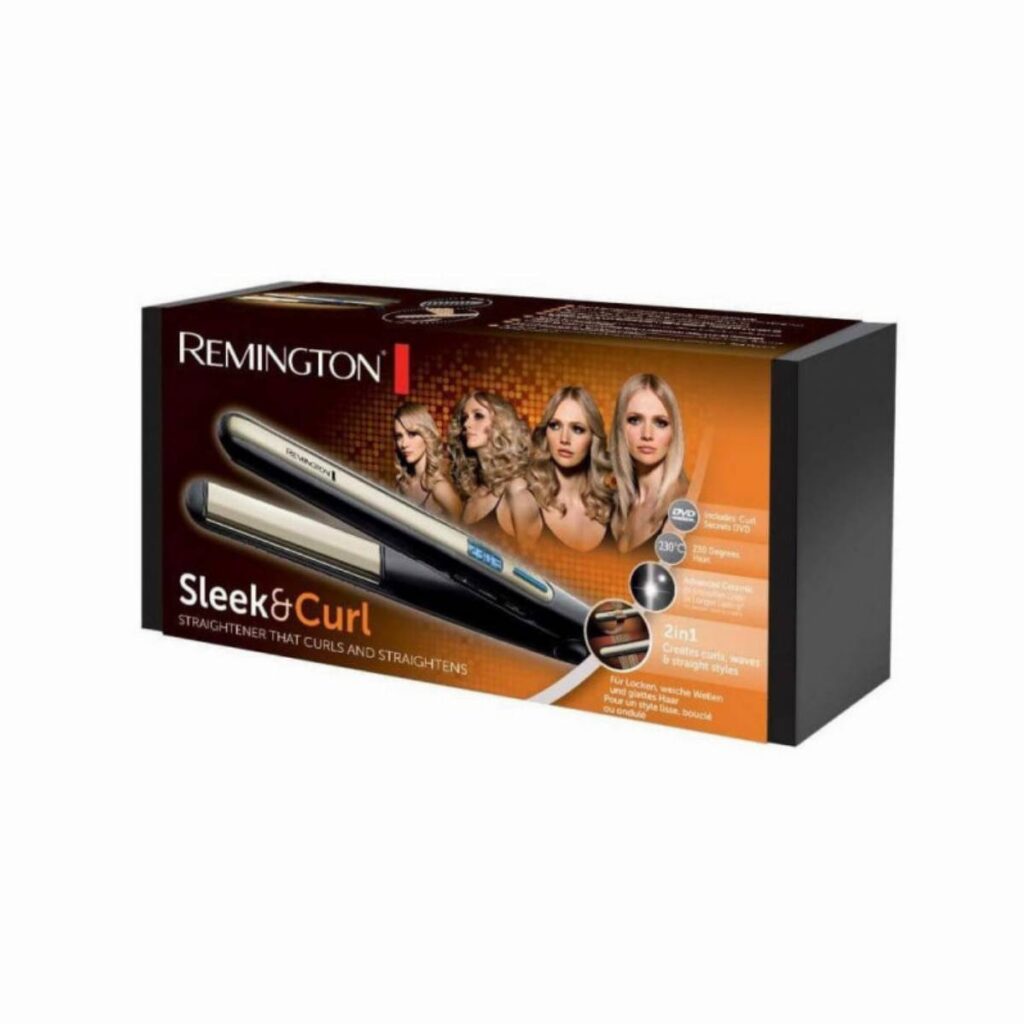 Преса за къдрене и изправяне Remington S6500 Sleek and Curl