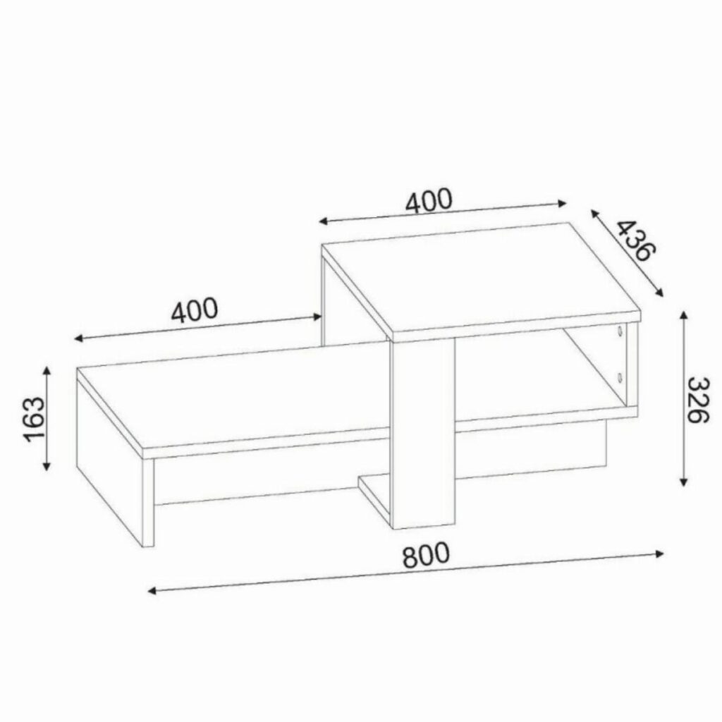 Холна маса Kalune Design 731WAT2801