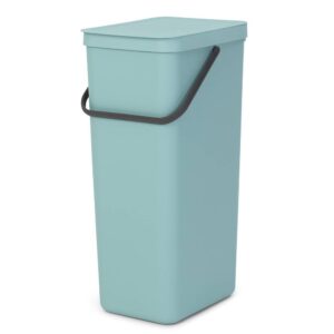 Кош за смет за разделно събиране Brabantia Sort&Go 40L, Mint - Technomani