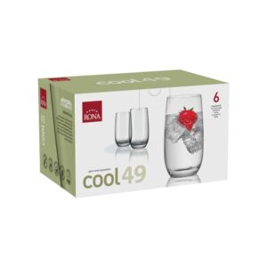 Чаша за водка Rona Cool 4218 250ml, 6 броя - Technomani