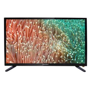 Телевизор Crown 2433T2, 1366x768 HD Ready, 24 inch, 60 см, LED, Черен - Technomani