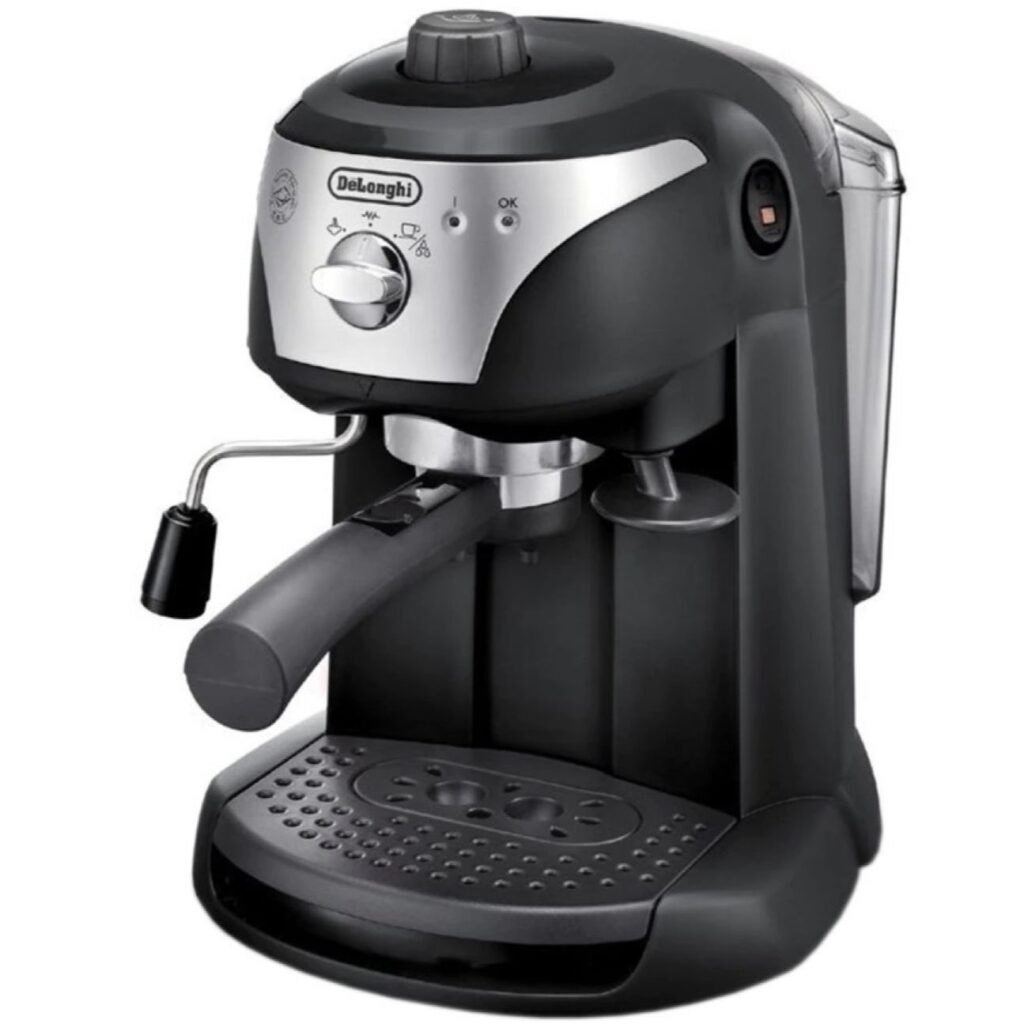 Еспресо машина DeLonghi EC221.B, 15 bar, 1100 W, Черен