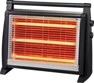 Печка кварцова KUMTEL LX-2831 M 1800W 3 тръби - Technomani