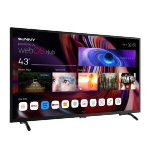 Телевизор Sunny 43" FHD SN43DIL540-0276, Smart, WebOS, Frameless, DVB-T2/C/S2, DLED - Technomani