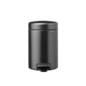 Кош за смет с педал Brabantia NewIcon 3L, Confident Grey - Technomani