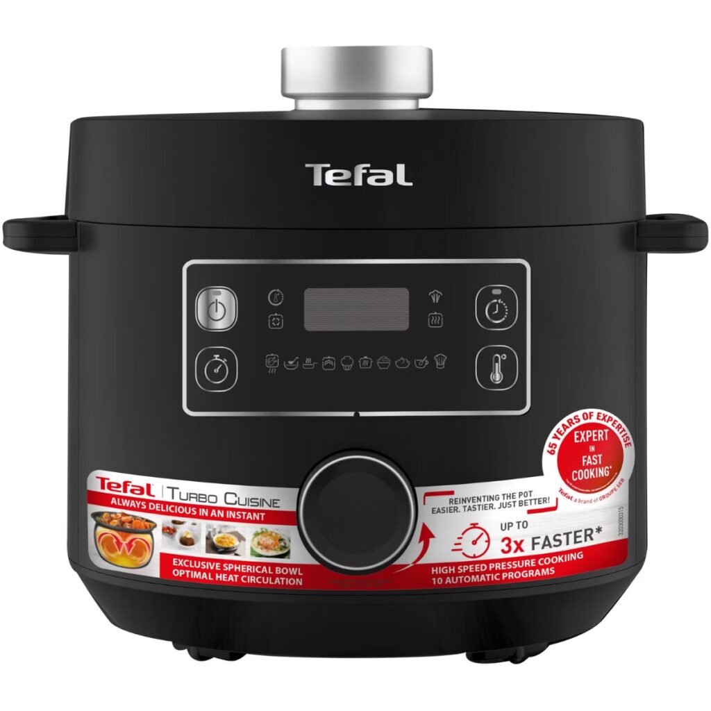 Мултикукър под налягане Tefal Turbo Cuisine CY754830