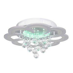 LED Плафон Soho с дистанционно, 66W, RGB - Technomani