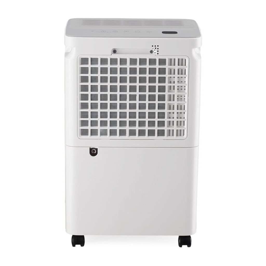 Влагоуловител Muhler MHD-10T25, 240W, 10L/24h, Ion&Carbon, 1.8 л, Йонизатор, LED дисплей, Таймер, Бял