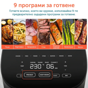 Фритюрник с горещ въздух Cosori Pro LE Air Fryer CAF-L501