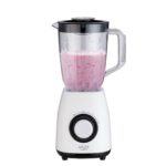 a blender with a blender and fruits